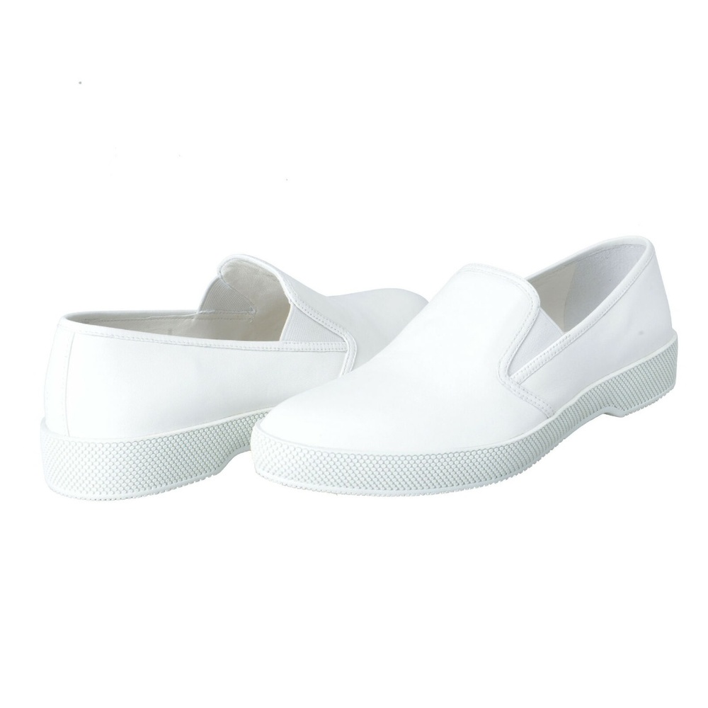 Prada Women's Leather Moccasins Loafers Flat Shoes - Picture 8 of 8